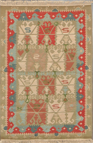 4.0x6.0 turkish kilim #68453