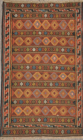 4.5x7.4 afgan kilim #34712