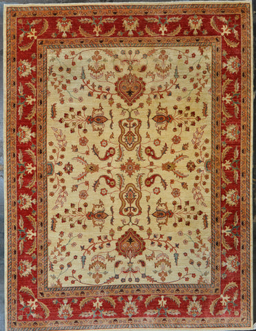 Rug# 68117 Oushak 8.0x10.7