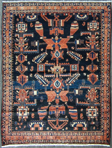 4.9x6.3 persian hamedan #54260