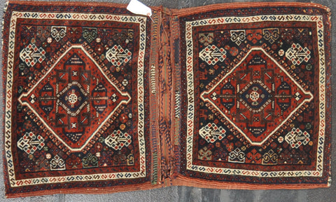 2.0x2.4 Antique afshar wool #86739