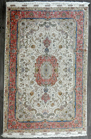 6.6x10 persian tabriz Shirfar 80 Raj #32403