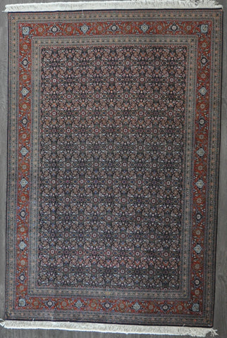 6.7x9.7 persian tabriz 50 Raj #63128
