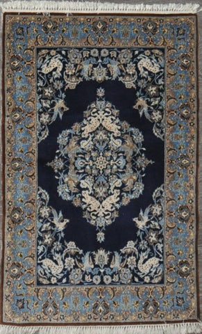 2.7x4.0 esfahan wool silk #43350