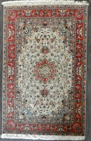 6.6x10.0 persian tabriz 60 Raj #12211 Sold
