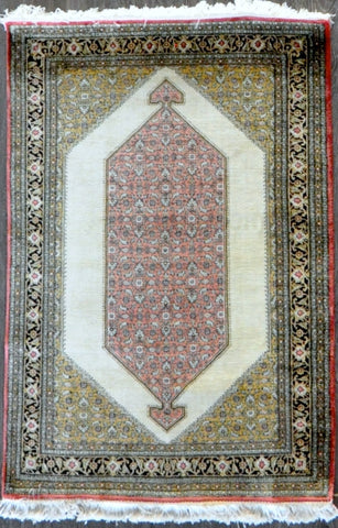 3.8x5.4 persian qum silk #28997