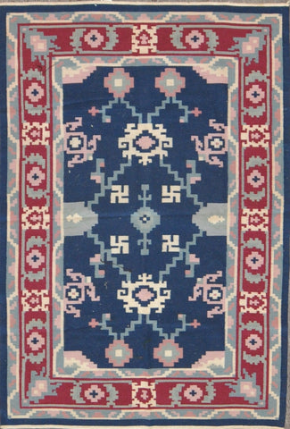 4.0x6.0 turkish kilim #36756