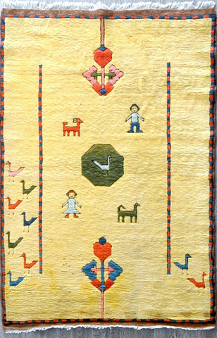 4.5x6.9 gabbeh #40161