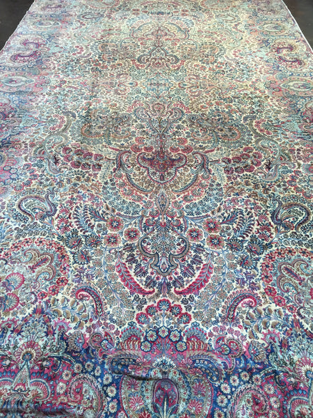 2.5x4.2 antique turkman wool #84079 – Amir Rug Gallery