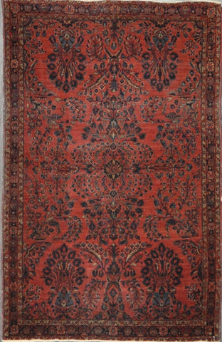 4.0x6.3 Persian antique sarouk #91751 Sold