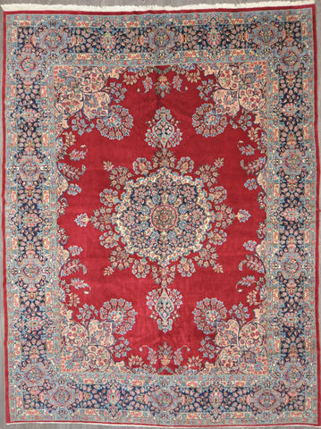 9.7x12.8 Persian kerman #20076 Sold