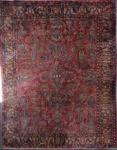 Rug ID: 35231 Antique Sarouk 10.3x13.3