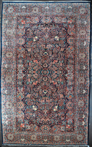 Rug No 3441 Antique Sarouk 12x19.5