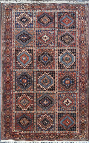 Rug Id: 14867 Persian yalameh 5.2x8.2