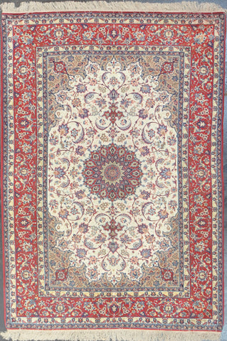 Rug Id: 4057 Persian Isfehan 5.0x7.3