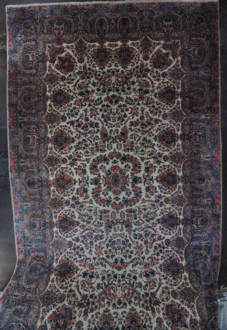 56213 Antique Kerman 12.7x21.2