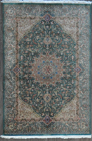 4.4x6.8 persian qum silk #90304