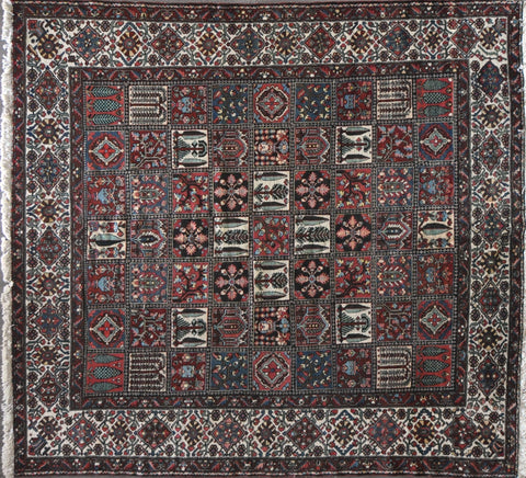 10.10x11.10  Antique bakhtiari #23173
