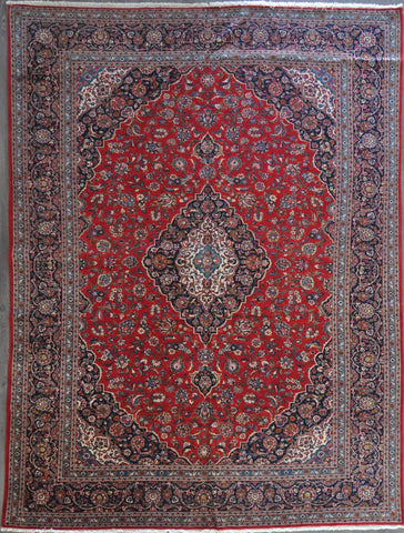 9.8x13 persian kashan #26998