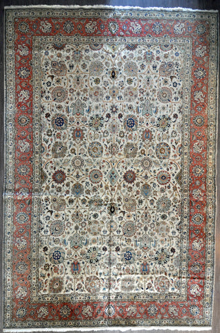 12.8x19.0 persian tabriz #40401