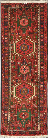 2.3x6.7 Persian heriz runner #46183