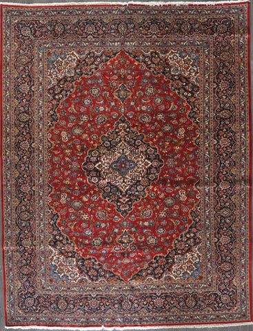 9.8x12.6 Persian kashan #83582