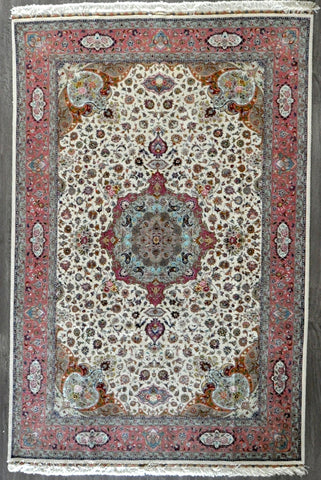 6.7x9.10 persian tabriz 70 Raj #80733