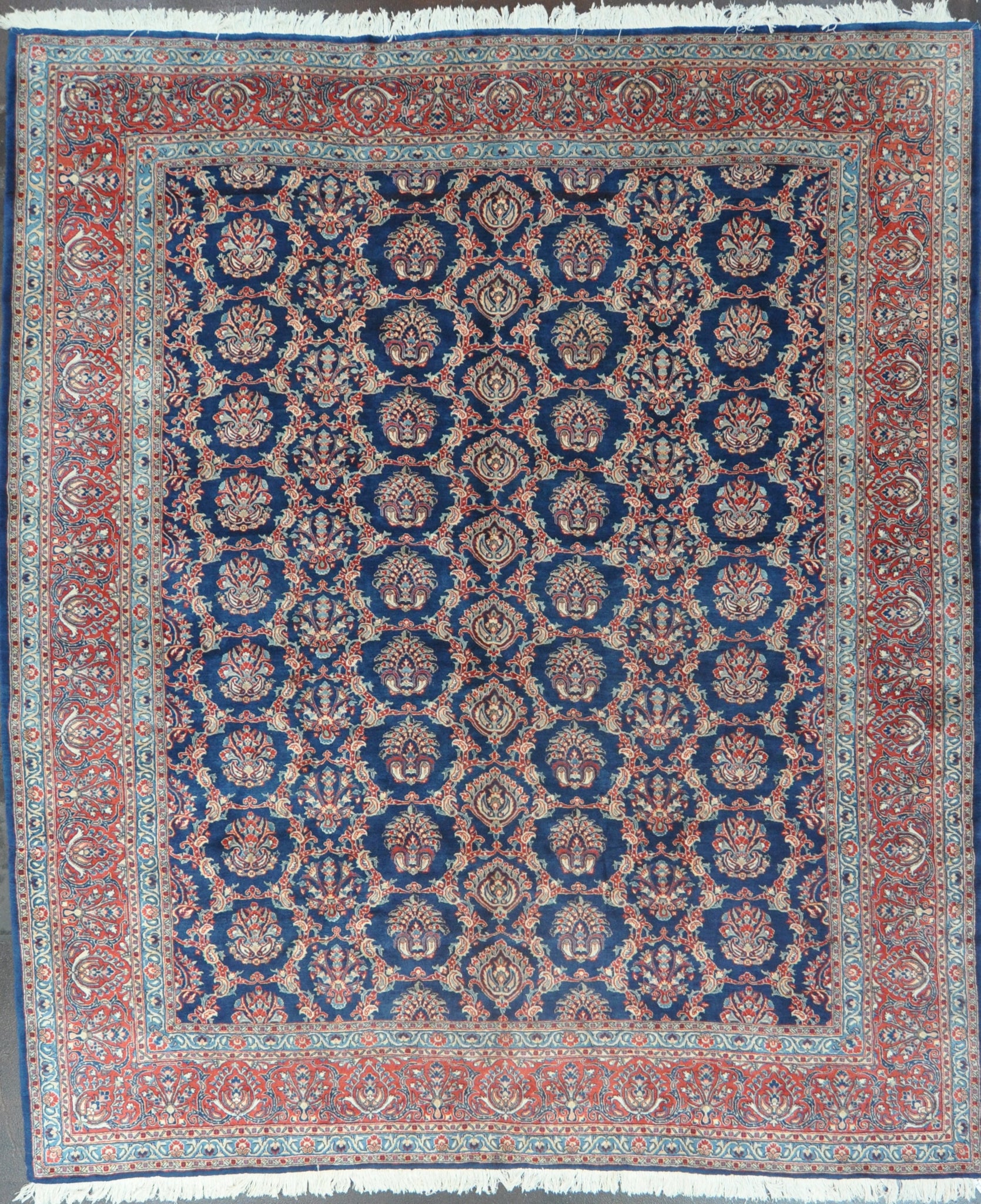 10x11.8 persian sarouk wool #25142