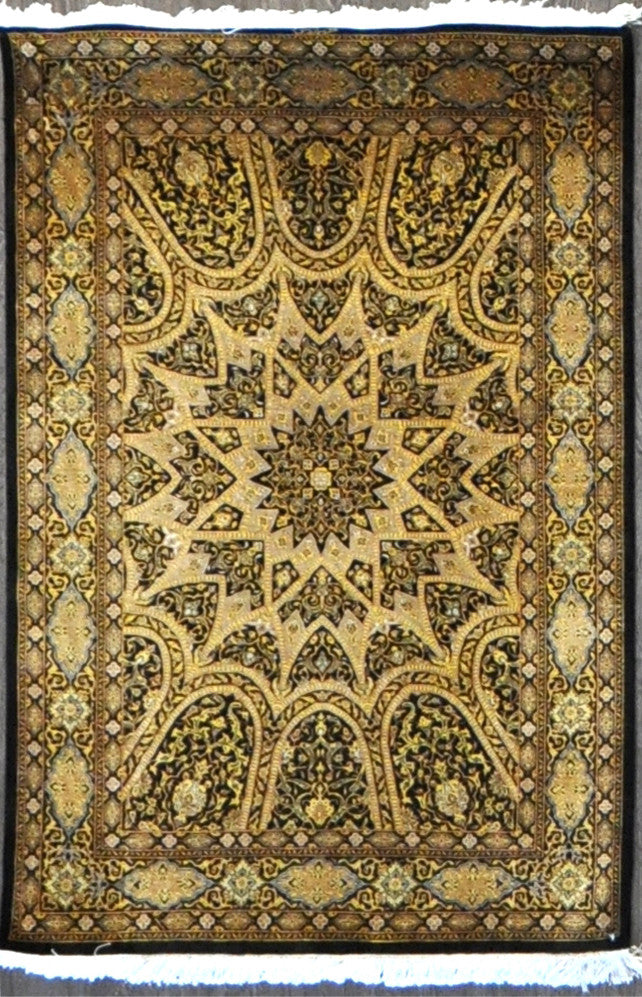 3.3x4.10 persian qum silk #78121