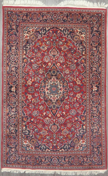 2.5x4.2 antique turkman wool #84079 – Amir Rug Gallery