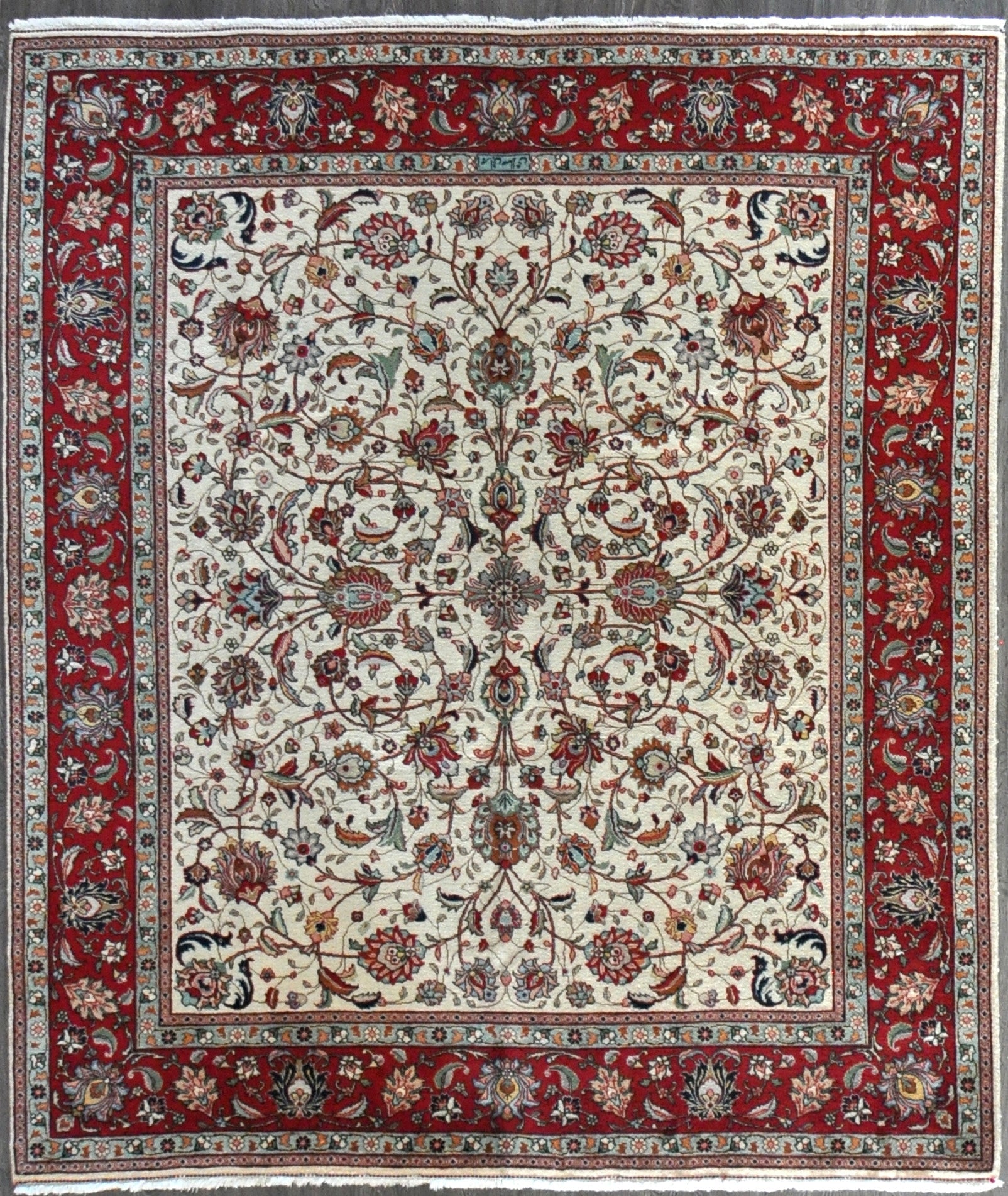 9.6x8.1 Persian tabriz #25409 Sold