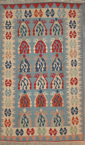 6.6x10.8 turkish kilim #60230