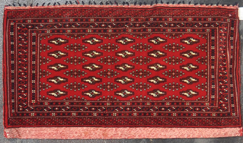 1.8x3.5 turkman wool #48965 Sold