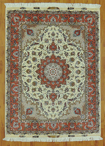 5.0x6.8 Persian tabriz 60 Raj #62920