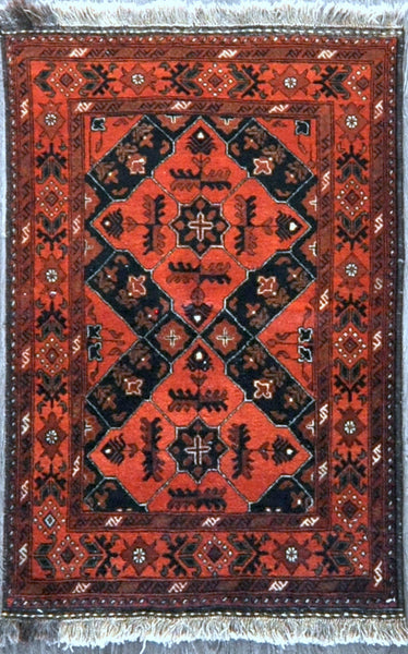 2.5x4.2 antique turkman wool #84079 – Amir Rug Gallery