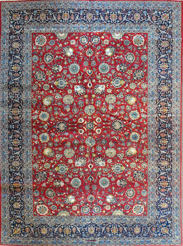 10x13.9 Persian kashan #79519
