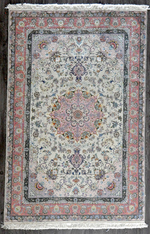 6.5x9.10 persian tabriz 60 Raj #34963