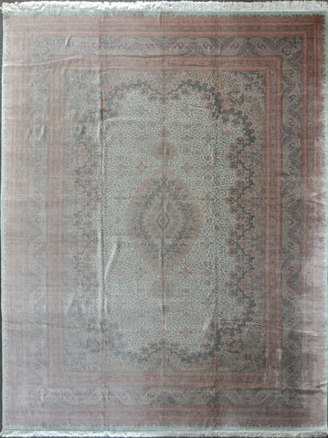 9.10x13 qum silk signed Erami #52106