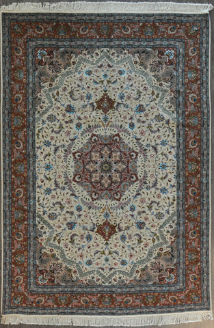 6.7x10.0 Persian tabriz 50 Raj #97222