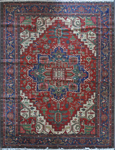 11.2x14.3 Persian heriz #89078