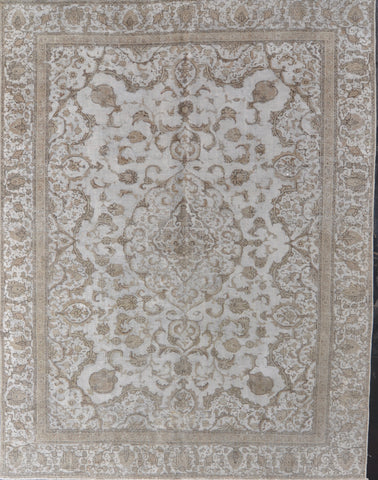 9.8x12.4 m1849-92  Persian tabriz vintage