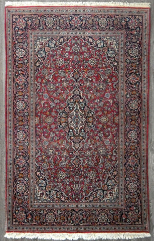 4.4x6.10 Persian kashan #90289