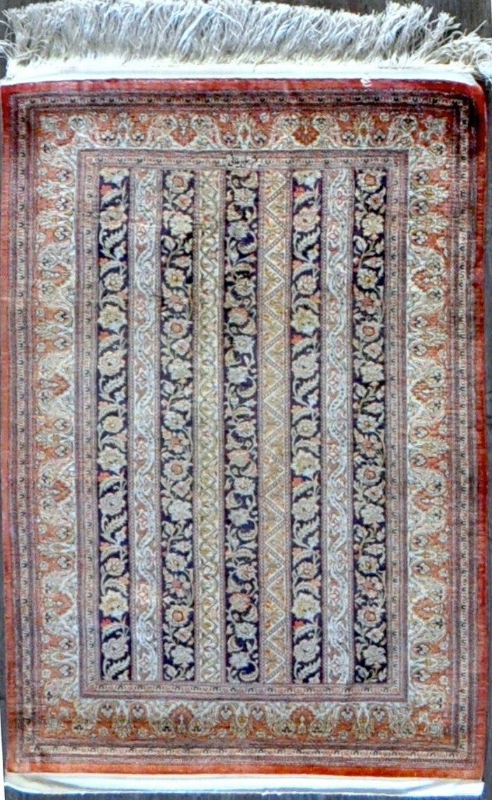 3.4x5.0 persian qum silk #15738