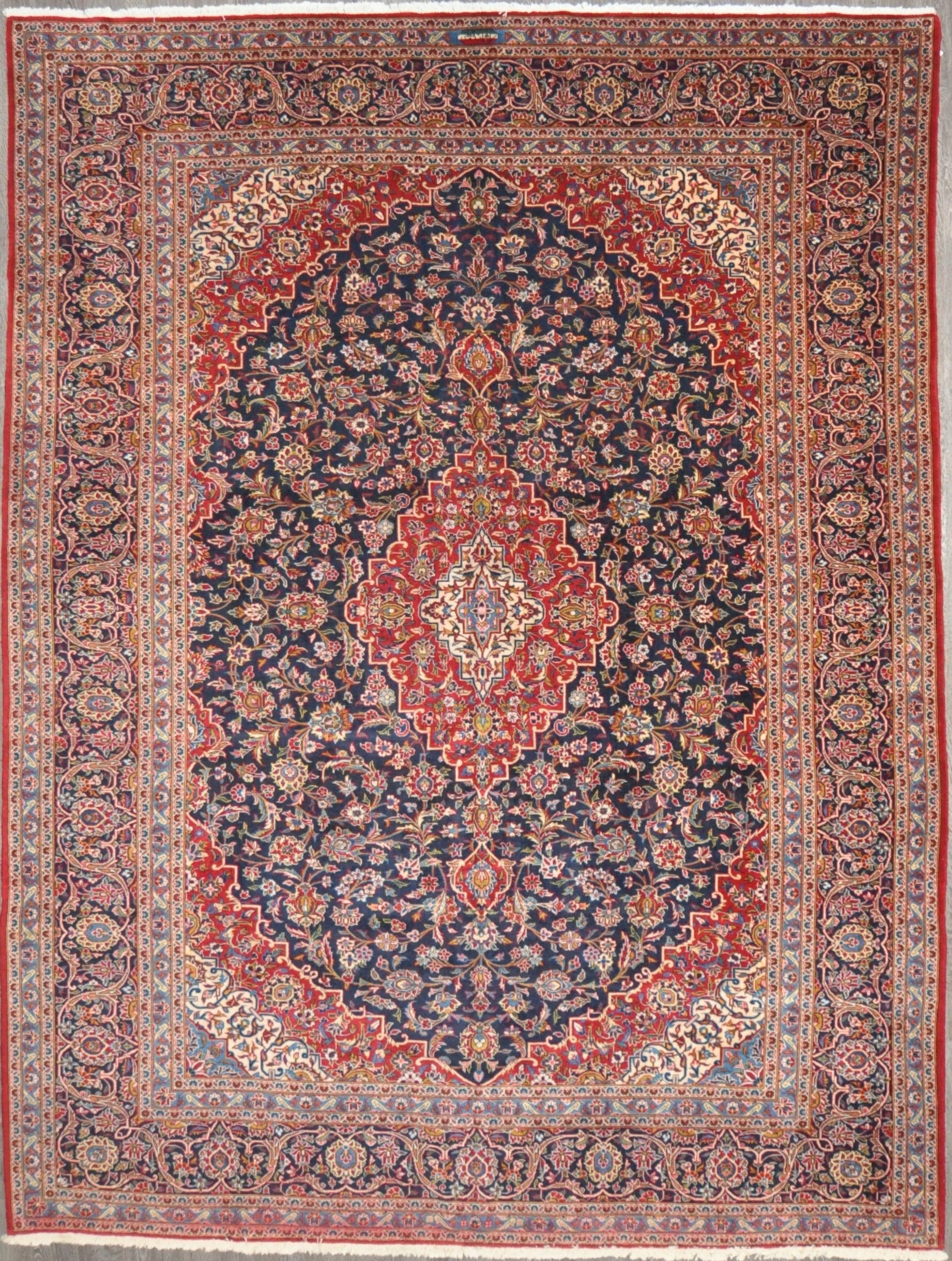 9.3x13.2 Persian kashan #12503
