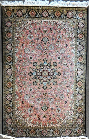 3.5x5.3 persian qum silk #50436