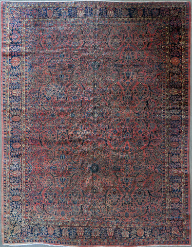10x14 antique persian saoruk #80050