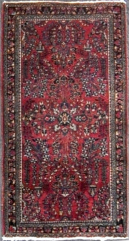 2.2x4.2 persian antique  sarouk #54853