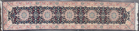 2.6x10.0  Indo tabriz wool #40889