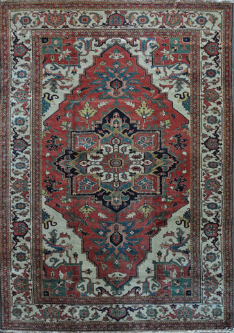 9.8x13.4 Persian heriz #90012 Sold