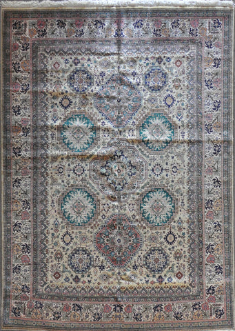8.8x12.6 persian tabriz #46680